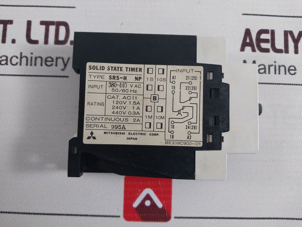 Mitsubishi Electric Srs-h Np Solid State Timer 380-440 V Ac 50/60Hz