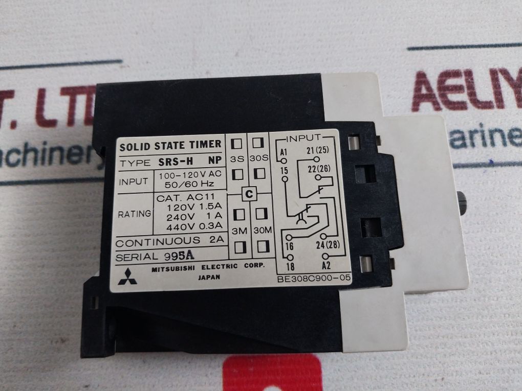 Mitsubishi Electric Srs-h Np Solid State Timer Be308C900-05