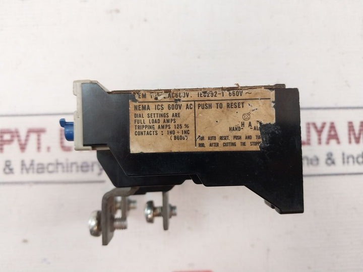 Mitsubishi Electric Th-k60Ta Thermal Overload Relay