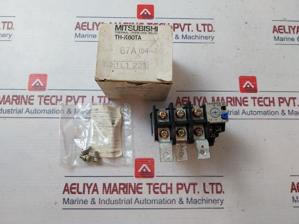 Mitsubishi Electric Th-k60Ta Thermal Overload Relay 67A