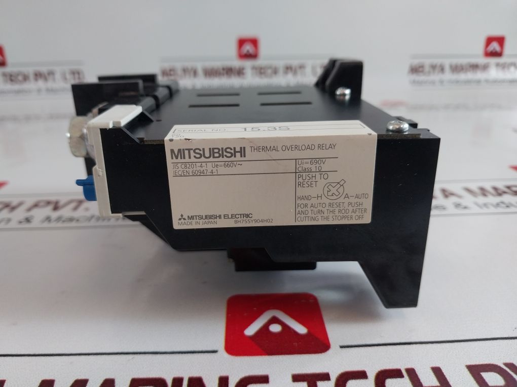 Mitsubishi Electric Th-n120 Thermal Overload Relay 82A (65-100A)
