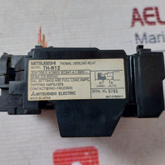 Mitsubishi Electric Th-n12 Thermal Overload Relay 600Vac