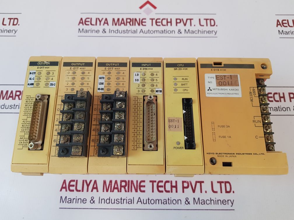 Mitsubishi Est-1, E-01B-4130,Sr-20-4128,E-31N-4132,E-01T-4157,E-01T-4131 Module
