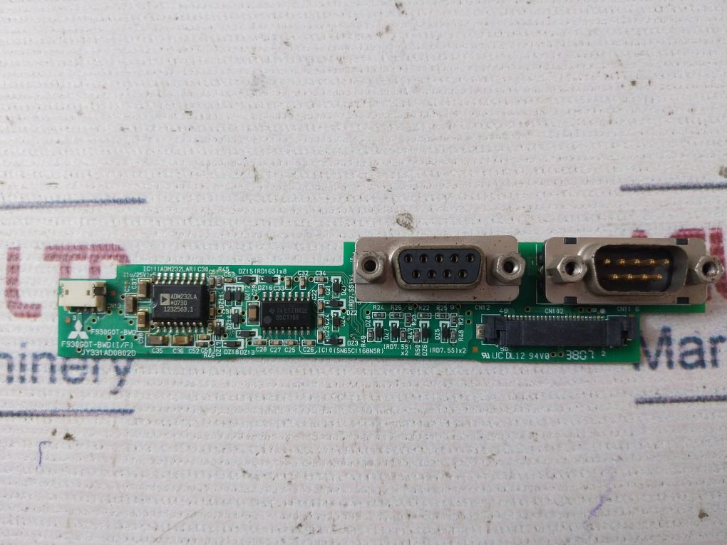 Mitsubishi F930Got-bwd (I/F) Operator Interface