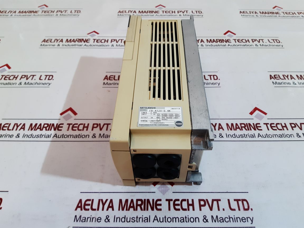 Mitsubishi Electric Fr-a520-0.4K Control Panel