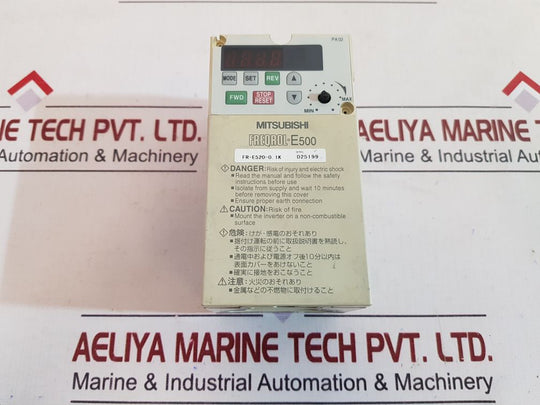 Mitsubishi Fr-e520-0.1K Inverter Freqrol-e500