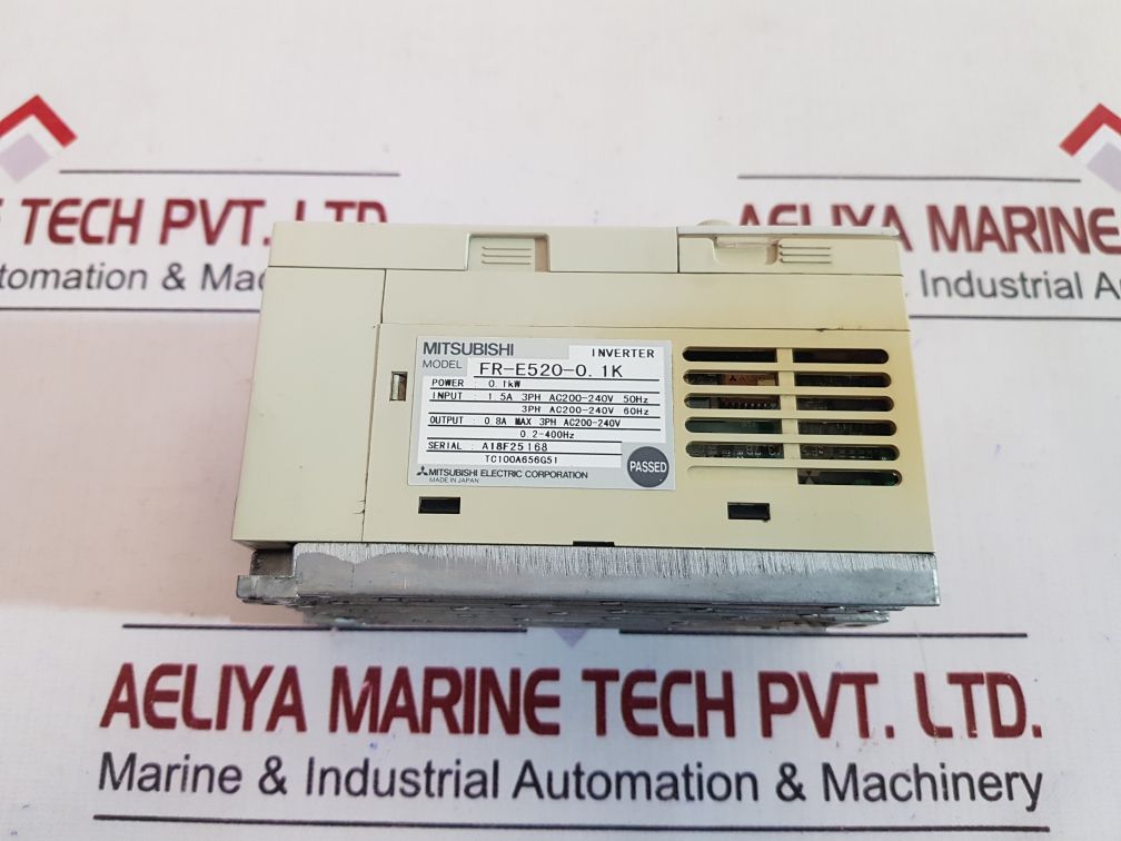 Mitsubishi Fr-e520-0.1K Inverter Freqrol-e500 Tc100A656G51