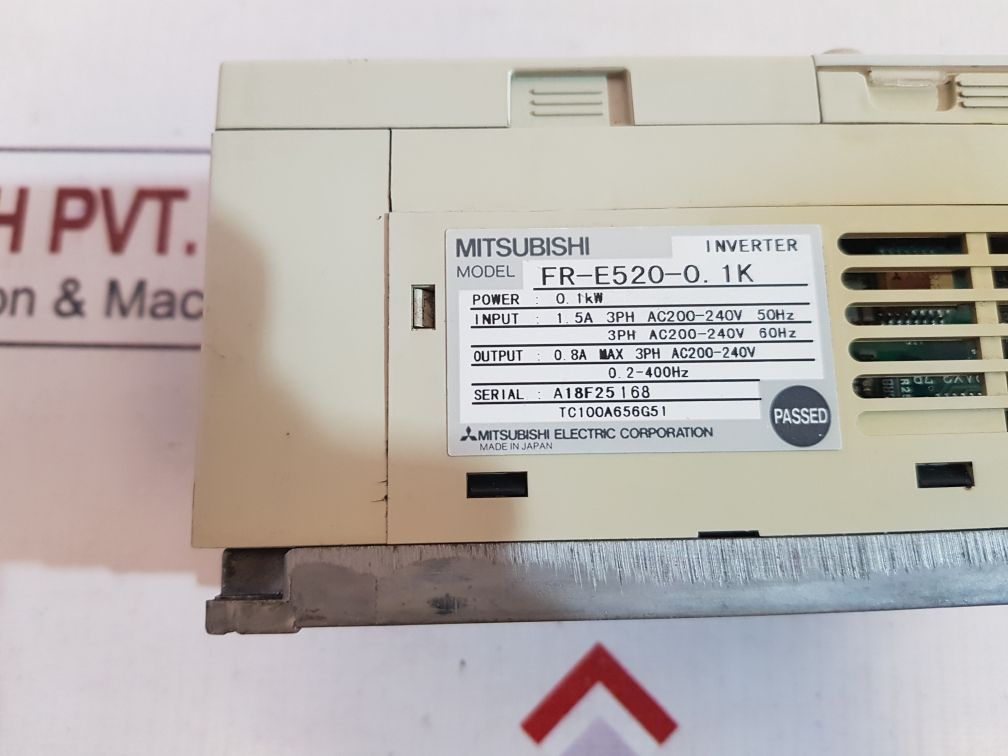 Mitsubishi Fr-e520-0.1K Inverter Freqrol-e500 Tc100A656G51