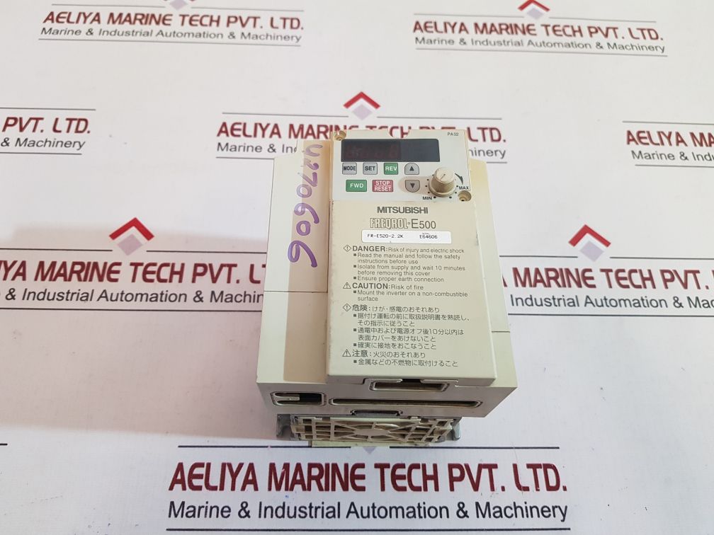 Mitsubishi Fr-e520-2.2K Inverter 2.2Kw