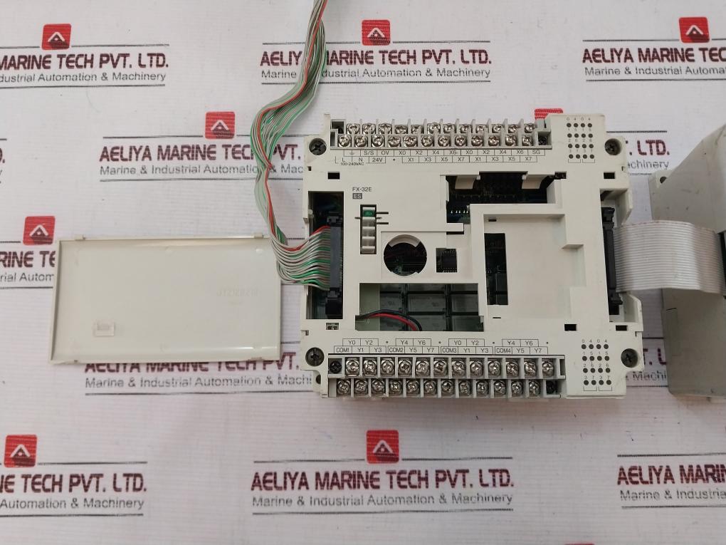 Mitsubishi Fx-80Mr-ds Programmable Controller W/Fx-16Ex-es/Ul,Fx-32Er-es/Ul Set