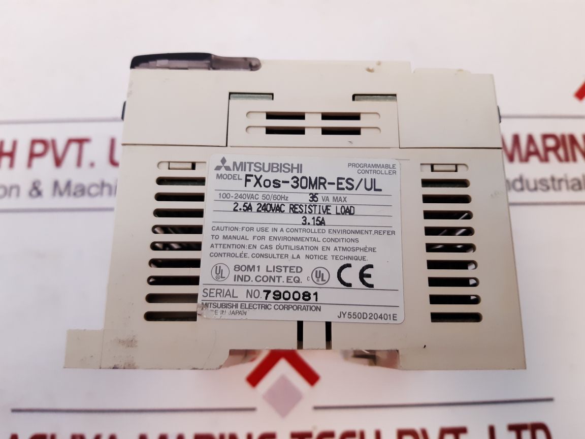 Mitsubishi Melsec Fx0S-30Mr-es Programmable Controller Fx0S-30Mr-es/Ul