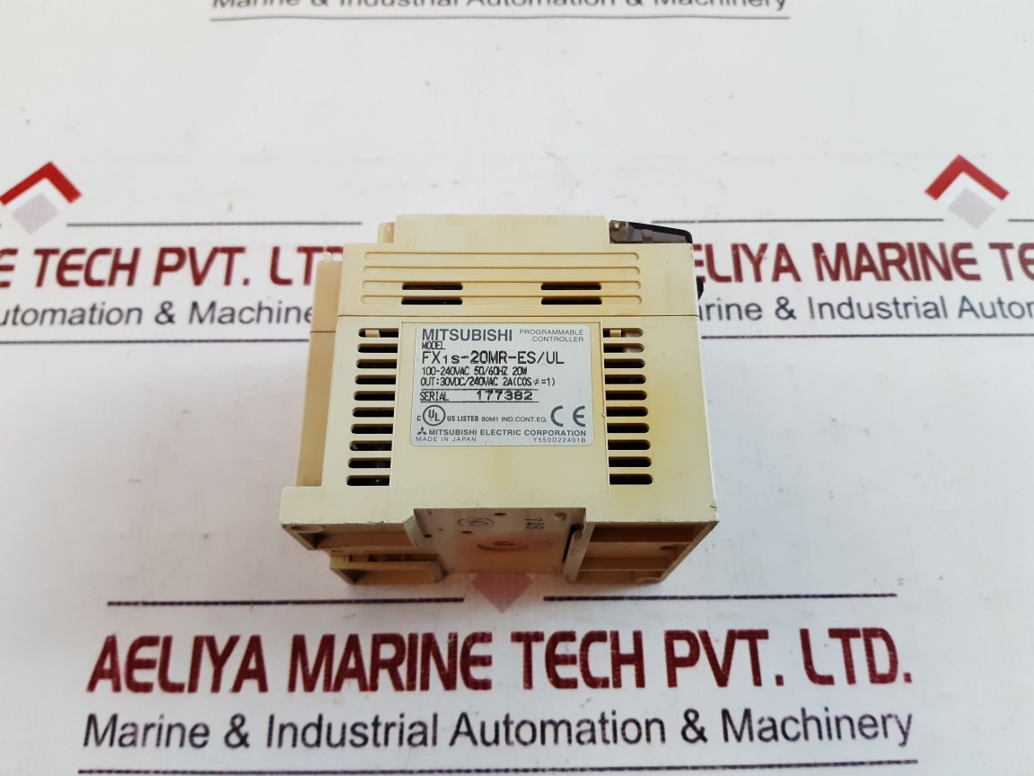 Mitsubishi Fx1S-20Mr-es/Ul Programmable Controller