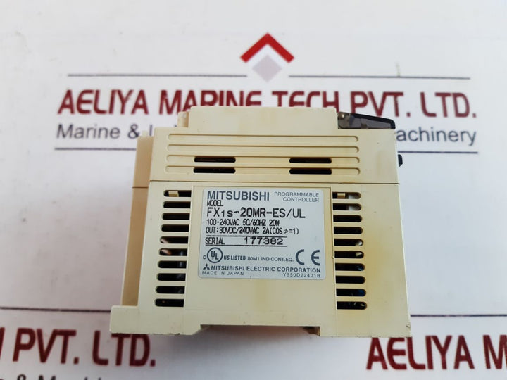Mitsubishi Fx1S-20Mr-es/Ul Programmable Controller