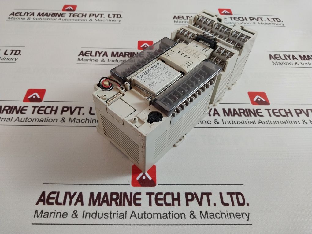 Mitsubishi Fx2N-16Mr-es/Ul With Fxon-8Eyr-es/Ul ,Fx-eeprom-8 And Fx2N-4Ad