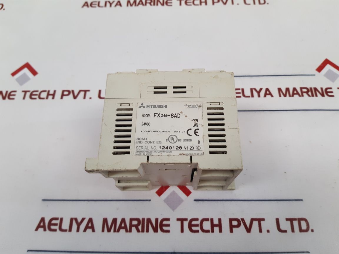 Mitsubishi Fx2N-8Ad Programmable Controller 24Vdc