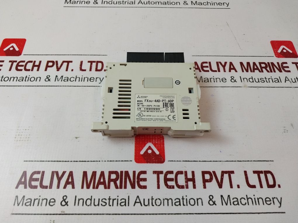 Mitsubishi Fx3U-4Ad-pt-adp Programmable Controller Free Shipping
