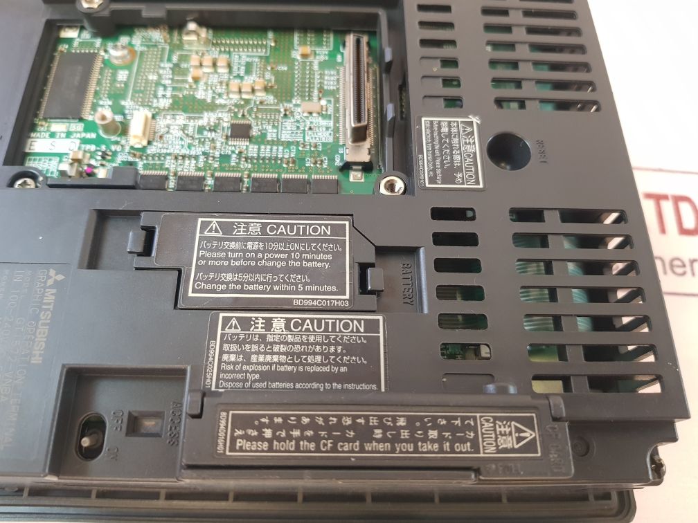 Mitsubishi Gt1572-vnba Graphic Operation Terminal