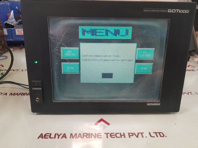 Mitsubishi Gt1572-vnba Graphic Operation Terminal