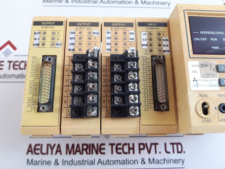 Mitsubishi Esh-1 Tr, E-01T-4131, E-01T-4157, E-31N-4132 Module Rack
