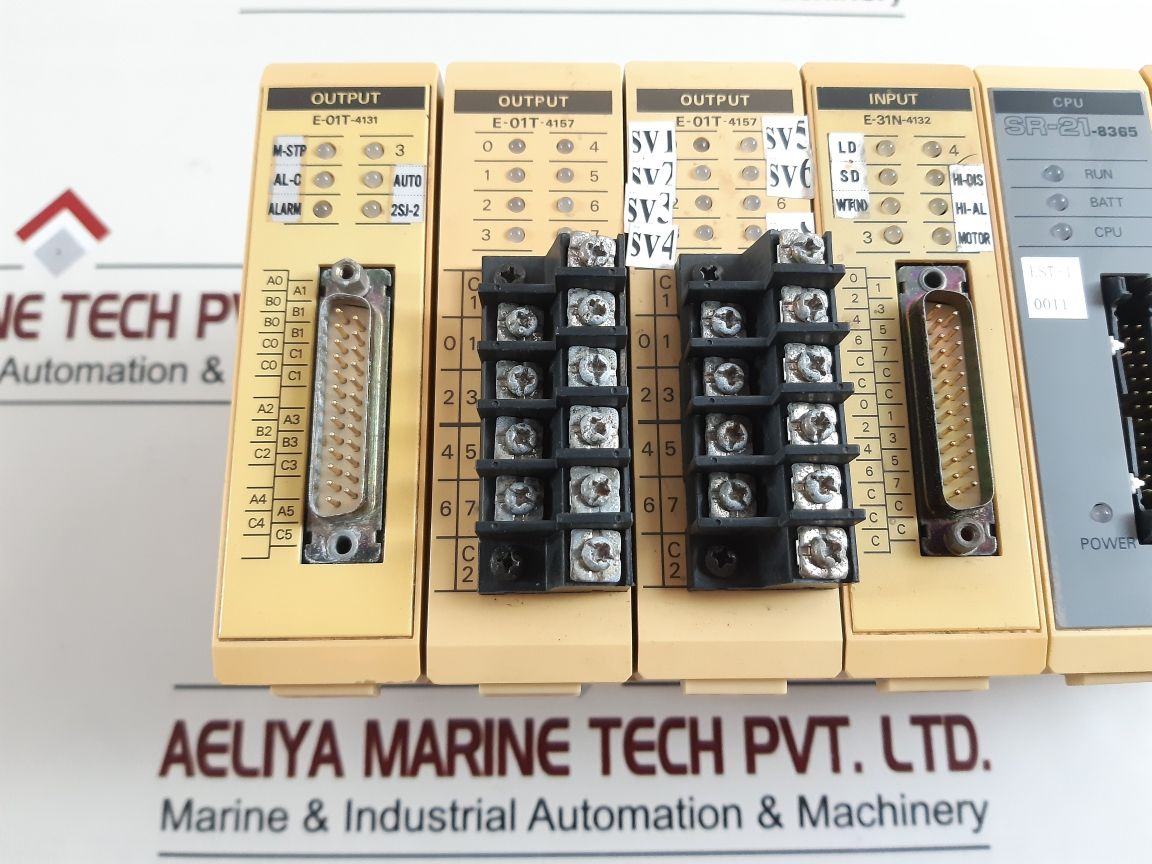 Mitsubishi E-01B-4130,Cpu Sr-21-8365,E-01T-4131,E-01T-4157,E-31N-4132 Rack
