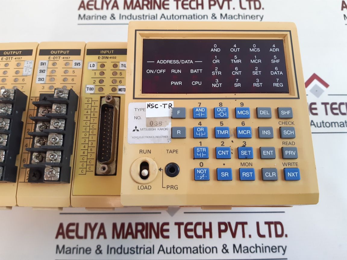 Mitsubishi Kakoki Nsc-tr,E-01T-4131,E-01T-4157,E-31N-4132 Module Rack