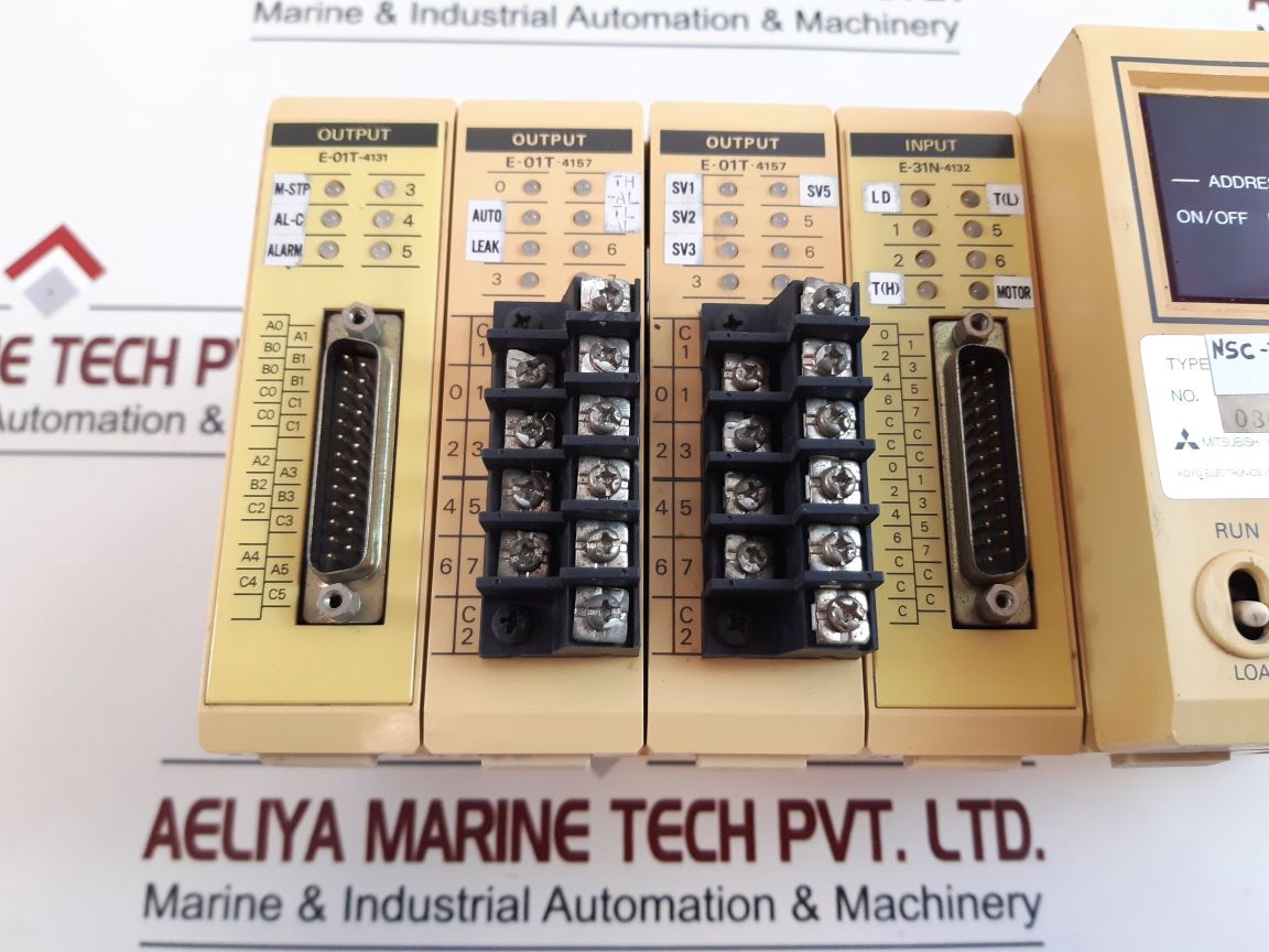 Mitsubishi Kakoki Nsc-tr,E-01T-4131,E-01T-4157,E-31N-4132 Module Rack