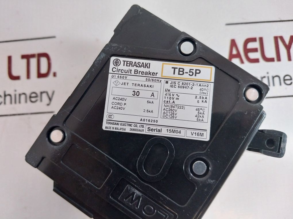 Terasaki Tb-5P Circuit Breaker 30A