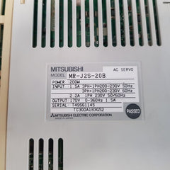 Mitsubishi Mr-j2S-20B Ac Servo Drive 200W