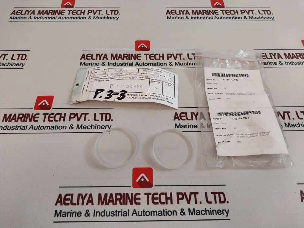 Lot Of 2X Mitsubishi N52-f99-f007 Peep Glass K1B03