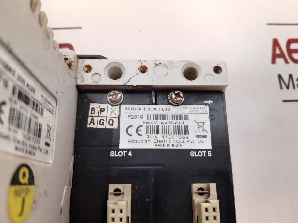 Mitsubishi Nexgenie 2000 Plus Programmable Controller 