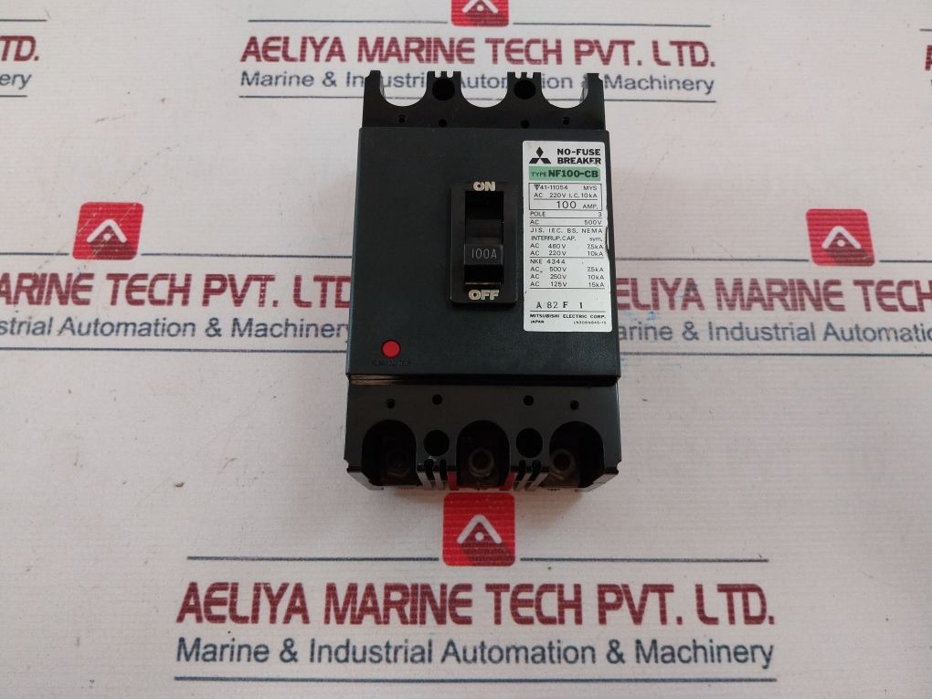 Mitsubishi Nf100-cb No-fuse Breaker 3 Pole