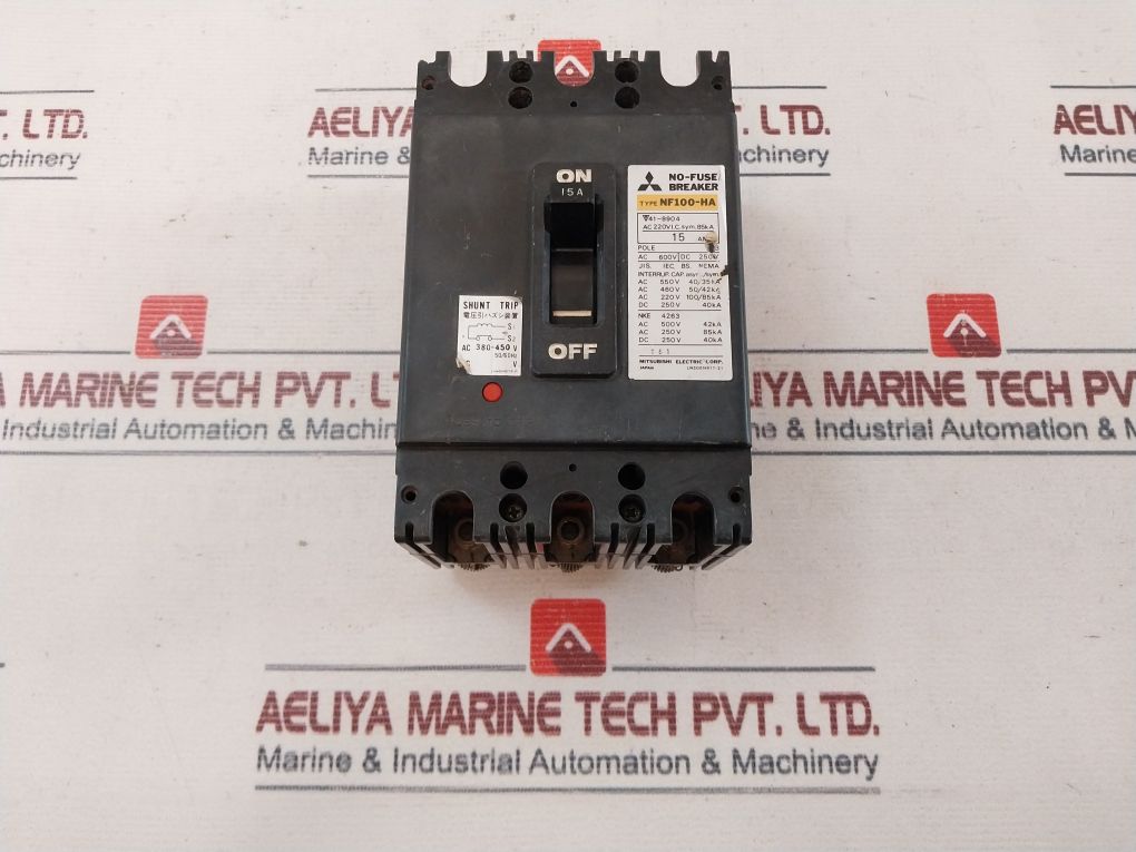 Mitsubishi Nf100-ha No-fuse Breaker
