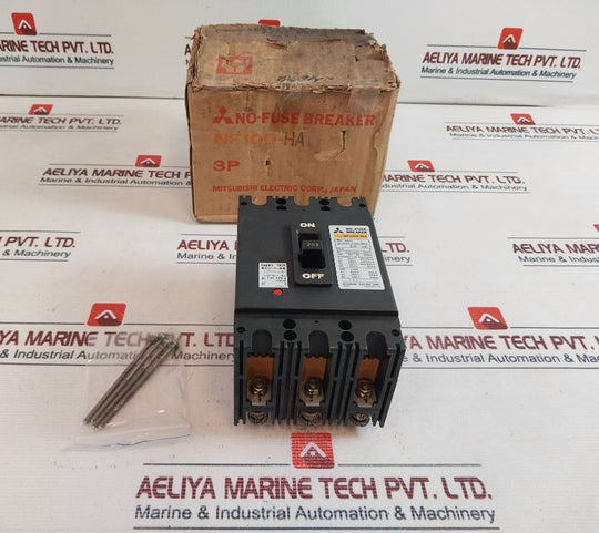Mitsubishi Nf100-ha No-fuse Breaker 50-60 Hz