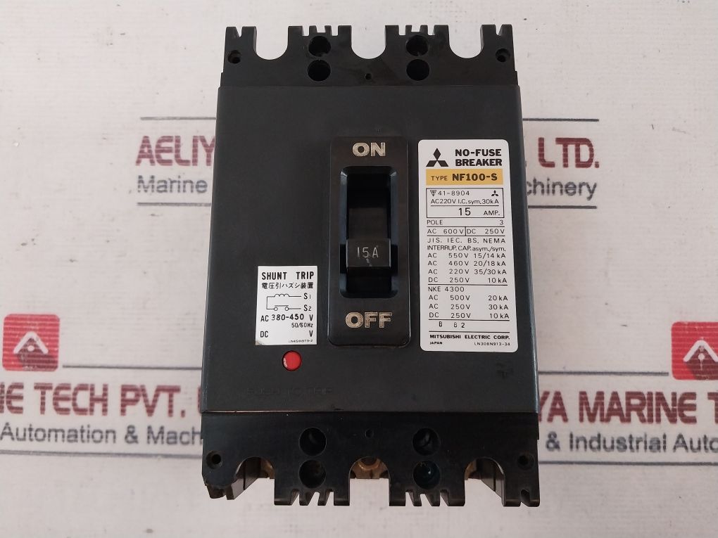 Mitsubishi Nf100-s No-fuse Breaker