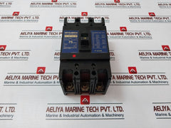 Mitsubishi Nf100-sh 3 Pole No-fuse Breaker Ac220V 75A