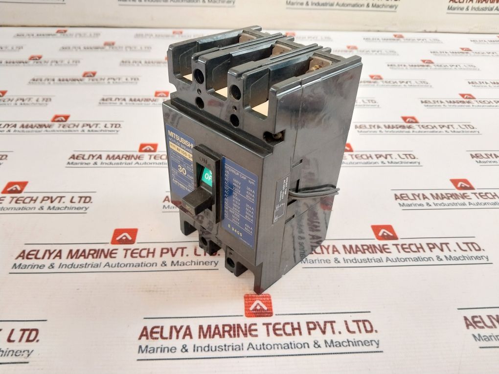 Mitsubishi Nf100-sh No-fuse Breaker 30Amp 3P 660V