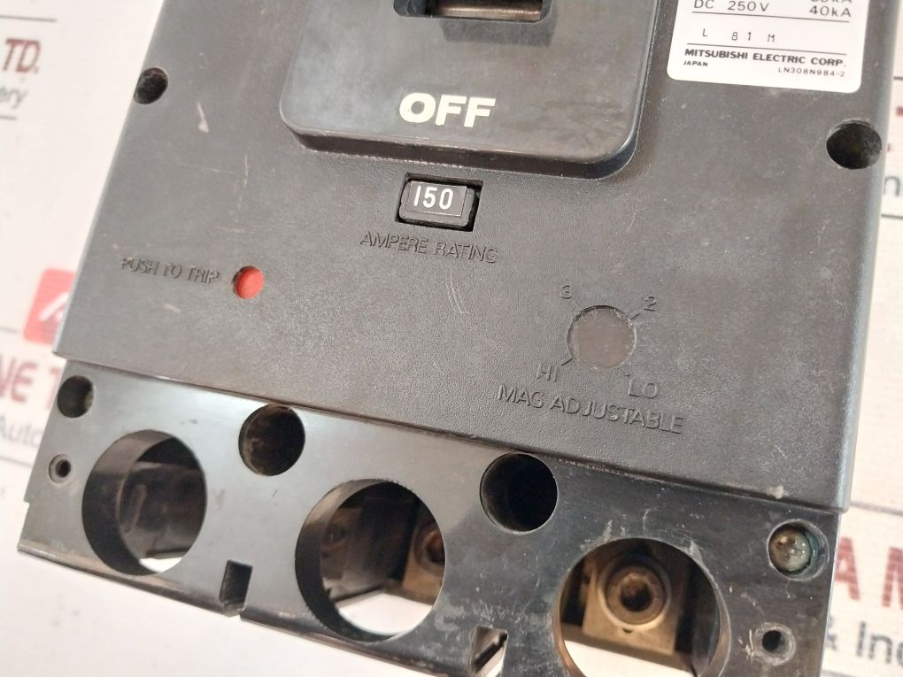 Mitsubishi Nf225-s No-fuse Breaker