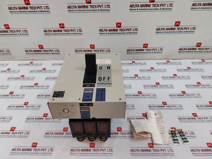 Mitsubishi Nf400-se No-fuse Circuit Breaker 200Amp 3-pole 660V