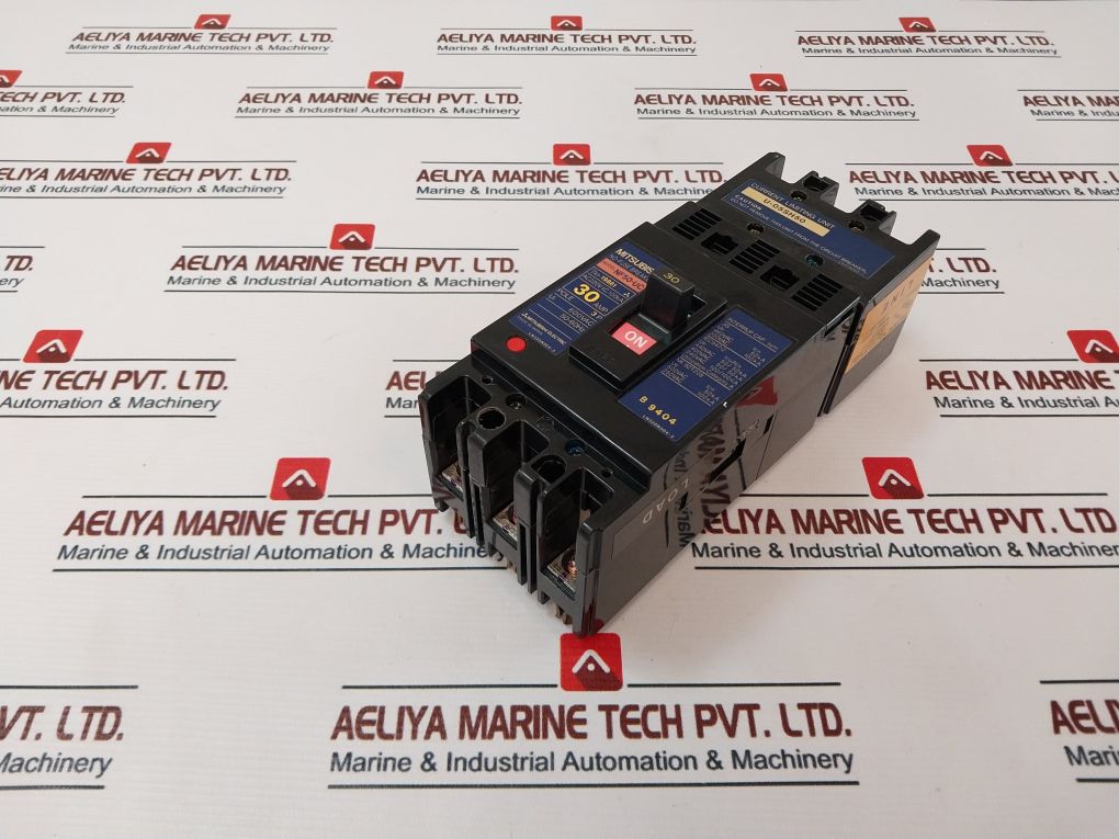 Mitsubishi Nf50-uc 3 Pole No-fuse Breaker Ac220V I C 100Ka 30A 50-60Hz