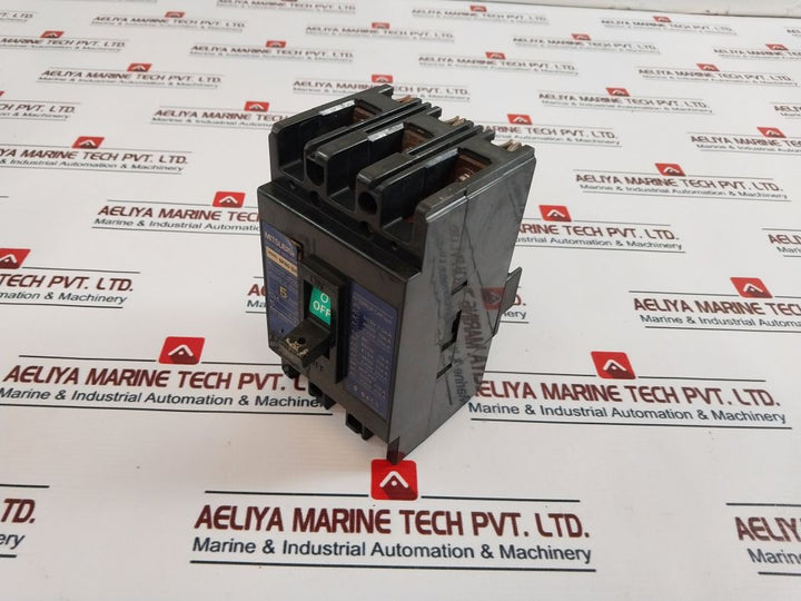 Mitsubishi Nf60-sh No-fuse Circuit Breaker 3 Pole 220V Ac 15A