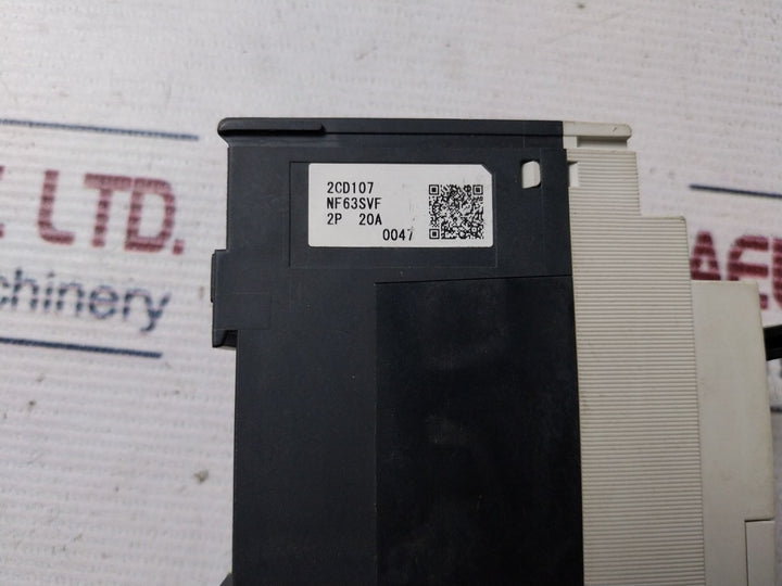 Mitsubishi Nf63-svf 2P No-fuse Circuit Breaker 20A