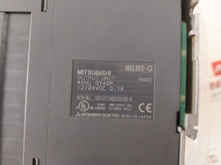 Mitsubishi Q00Jcpu Cpu Unit 100-240Vac 50/60Hz
