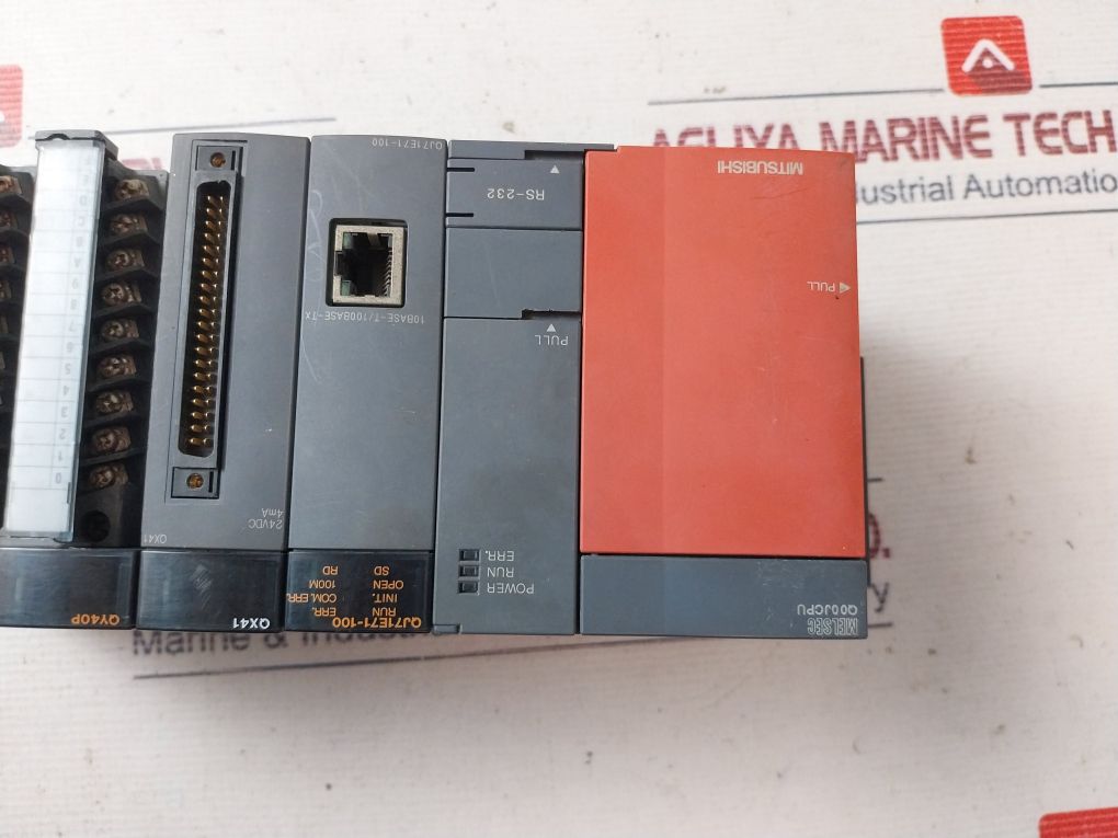 Mitsubishi Q00Jcpu Cpu Unit 100-240Vac 50/60Hz