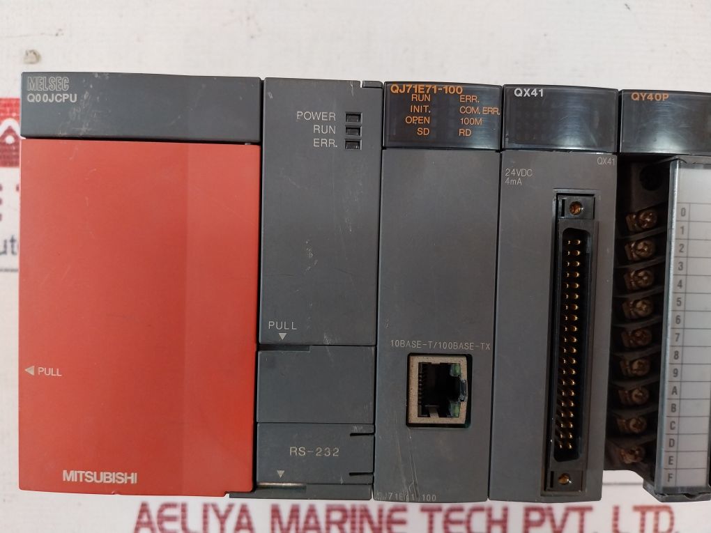 Mitsubishi Q00Jcpu Cpu Unit 105Va 50/60Hz