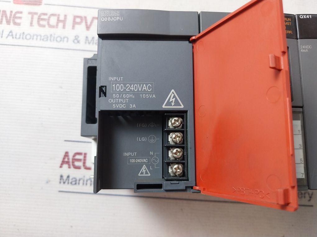 Mitsubishi Q00Jcpu Programmable Controller 100-240Vac