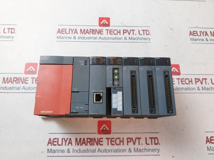 Mitsubishi Q00Jcpu, Qj71E71-100, Qj61Bt11N, Qx41 Cpu Unit