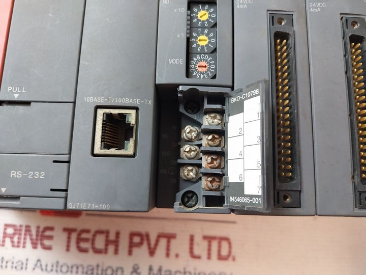 Mitsubishi Q00Jcpu, Qj71E71-100, Qj61Bt11N, Qx41 Cpu Unit