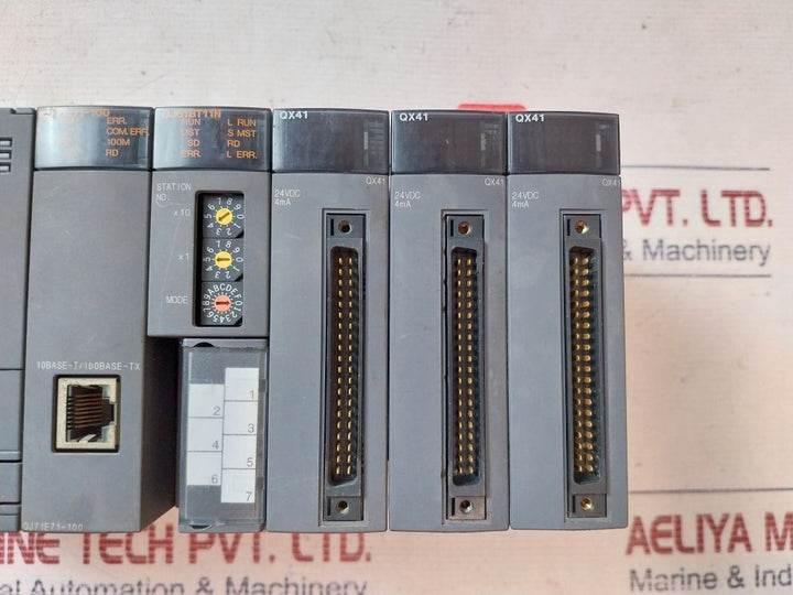 Mitsubishi Q00Jcpu, Qj71E71-100, Qj61Bt11N, Qx41 Cpu Unit