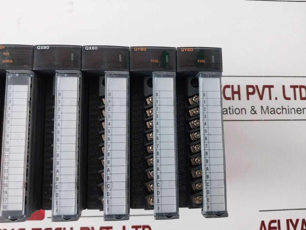 Mitsubishi Q63P,Q68Adi,Qx80,Qy80 Module Rack