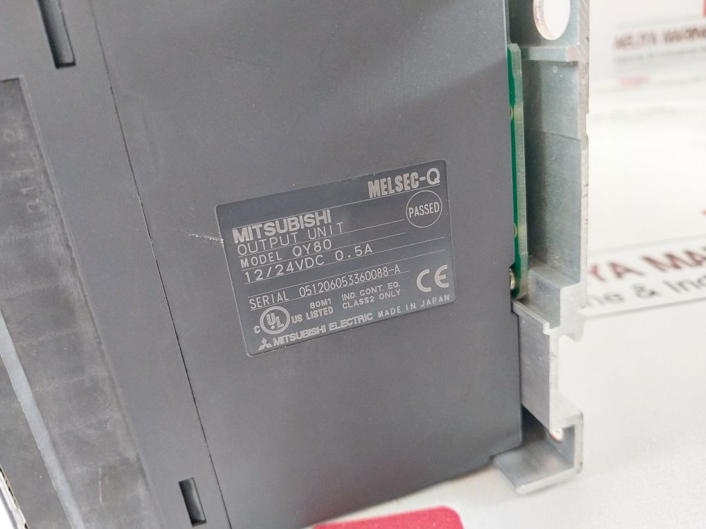 Mitsubishi Q63P,Q68Adi,Qx80,Qy80 Module Rack